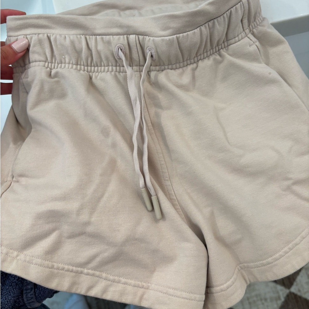 Lululemon Athletica Beige Athletic Shorts